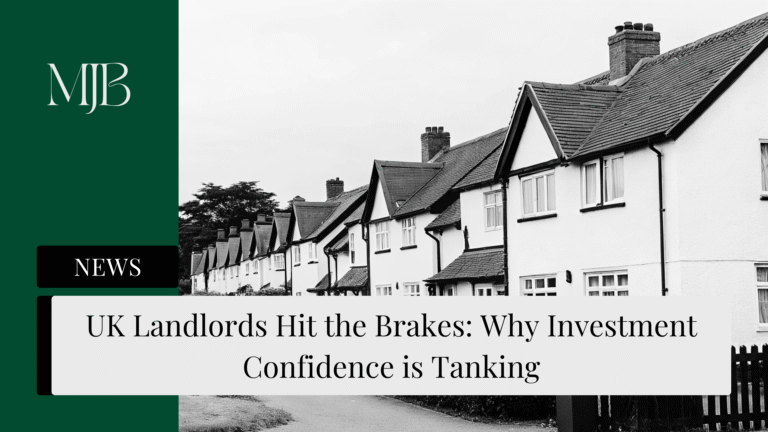 UK Landlords Hit the Brakes: Why Investment Confidence is Tanking