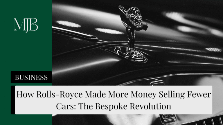 How Rolls-Royce Made More Money Selling Fewer Cars: The Bespoke Revolution