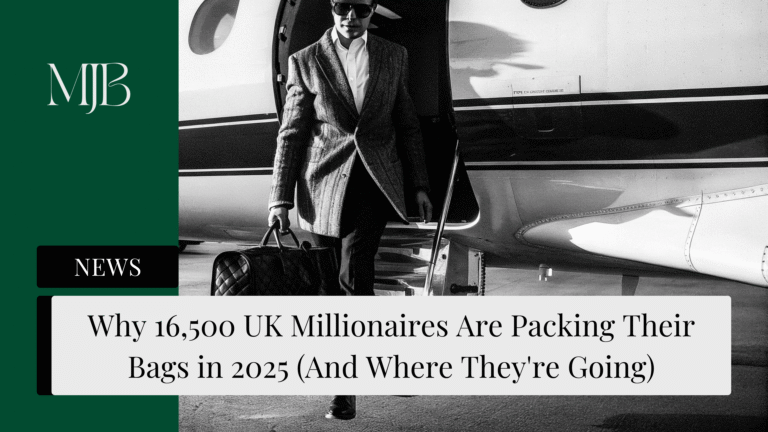 Why 16,500 UK Millionaires Are Packing Their Bags in 2025 (And Where They’re Going)