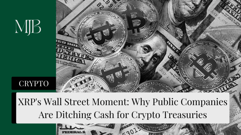 XRP’s Wall Street Moment: Why Public Companies Are Ditching Cash for Crypto Treasuries