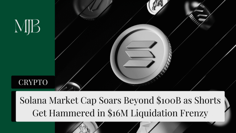 Solana Market Cap Soars Beyond $100B as Shorts Get Hammered in $16M Liquidation Frenzy