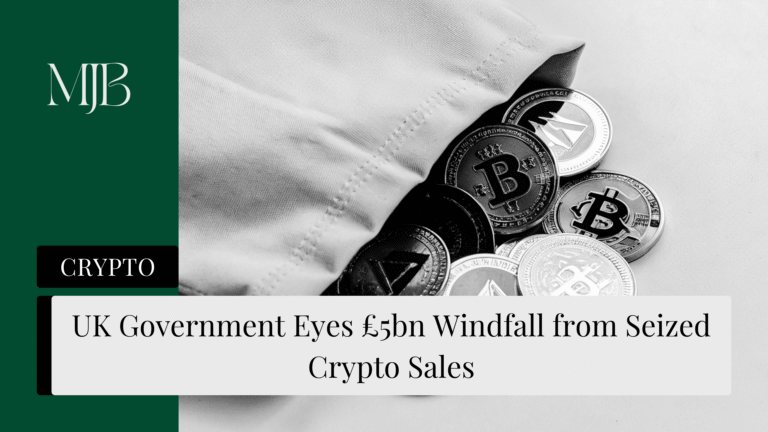 UK Government Eyes £5bn Windfall from Seized Crypto Sales