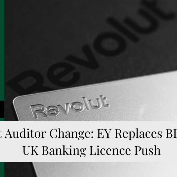 Revolut Auditor Change: EY Replaces BDO Amid UK Banking Licence Push