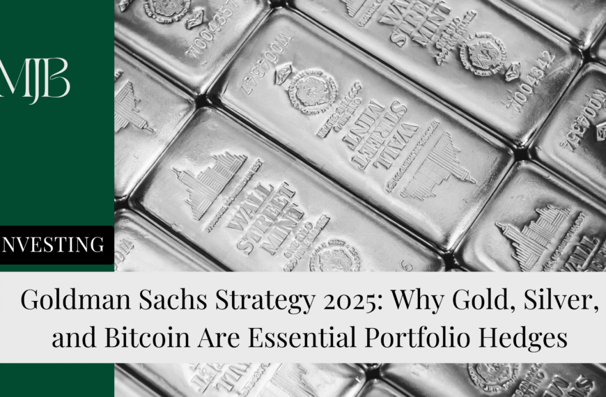 Goldman Sachs Strategy 2025: Why Gold, Silver, and Bitcoin Are Essential Portfolio Hedges