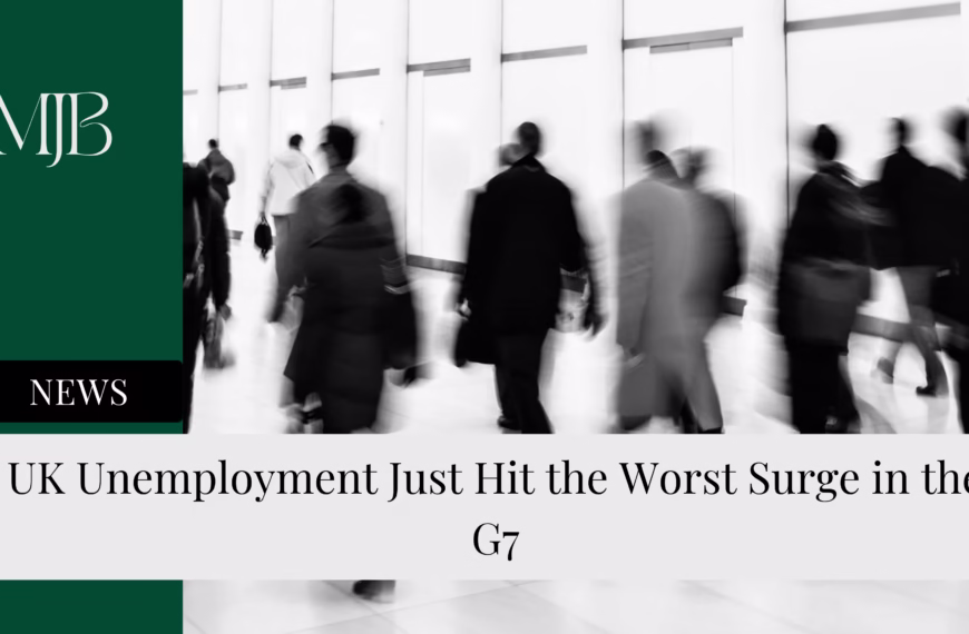 UK Unemployment Just Hit the Worst Surge in the G7
