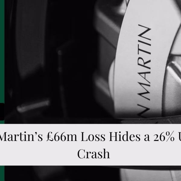 Aston Martin’s £66m Loss Hides a 26% UK Sales Crash