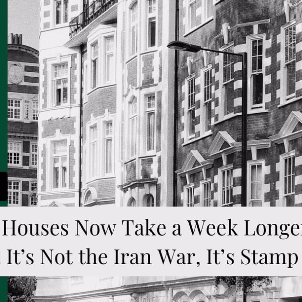 London Houses Now Take a Week Longer to Sell — And It’s Not the Iran War, It’s Stamp Duty