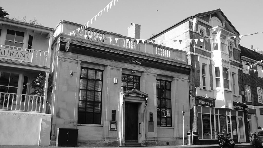 A branch of Natwest bank, in the High Street, Ventnor , Isle of Wight , in August 2011. Natwest closed this branch in