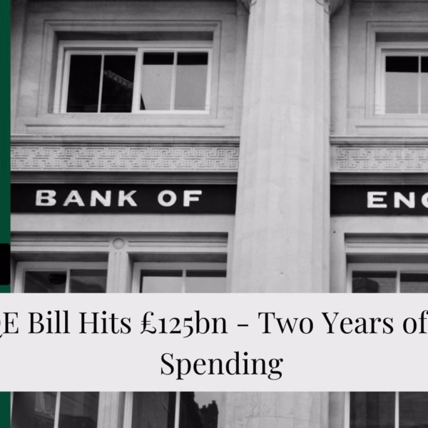 BoE’s QE Bill Hits £125bn — Two Years of Defence Spending