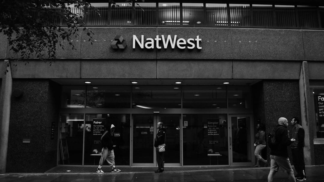 NatWest Bank Branch Manchester Exterior — illustrating NatWest share price