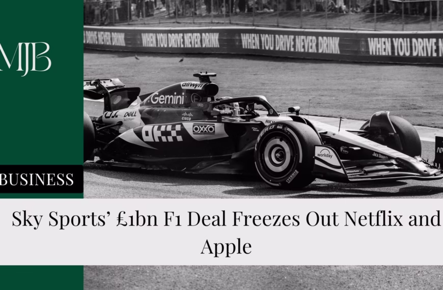 Sky Sports’ £1bn F1 Deal Freezes Out Netflix and Apple