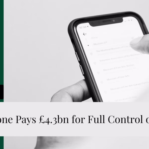 Vodafone Pays £4.3bn for Full Control of Three
